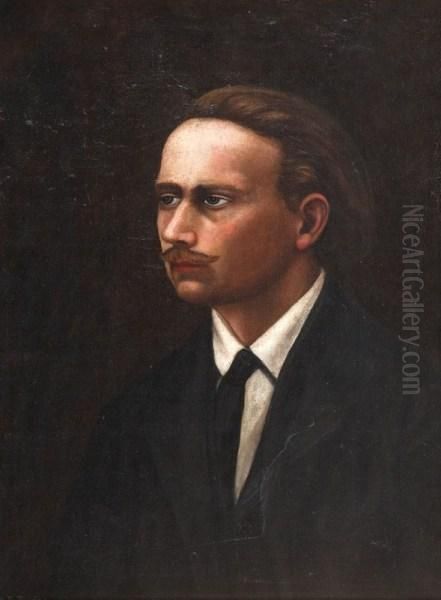 Portret Mezczyzny Oil Painting by Boleslas Biegas