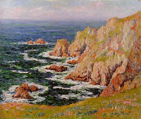 Cote Bretonne Oil Painting by Henry Moret