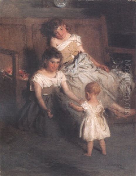 Toddles Oil Painting by John Morgan