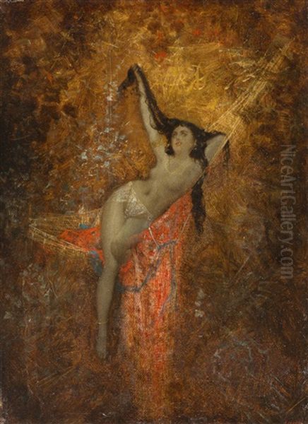 Salome Oil Painting by Aime-Nicolas Morot
