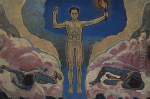 Das Licht Oil Painting by Kolo Moser