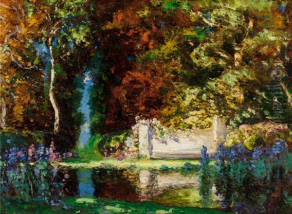 The Haven Of Peace, 1918 Oil Painting by Thomas Edwin Mostyn