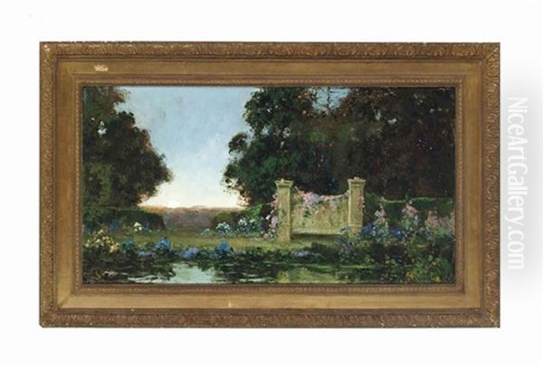 The Arrival Of The Moon Oil Painting by Thomas Edwin Mostyn