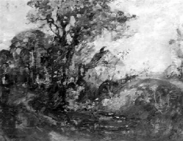 The Millwheel Oil Painting by William Mouncey