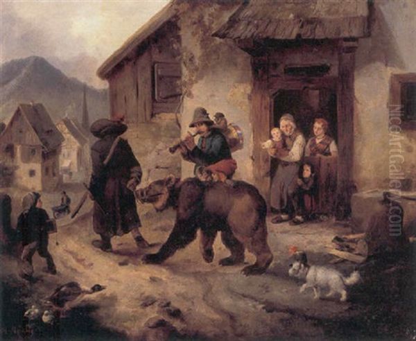 Bjornetaemmeren Oil Painting by Meno Muehlig