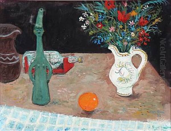 Still Life Oil Painting by Max Mueller