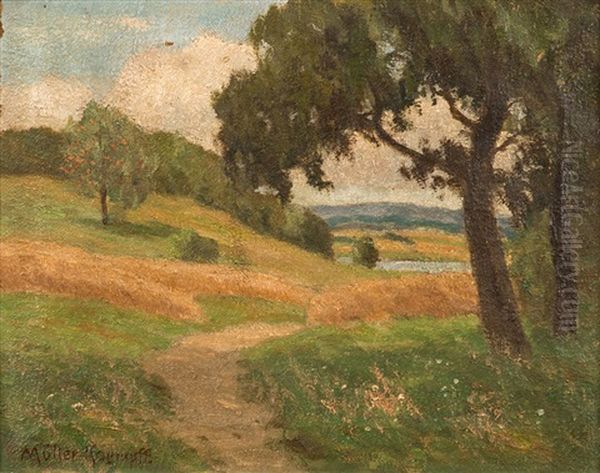 Fruhlingslandschaft Oil Painting by Paul Mueller-Kaempff
