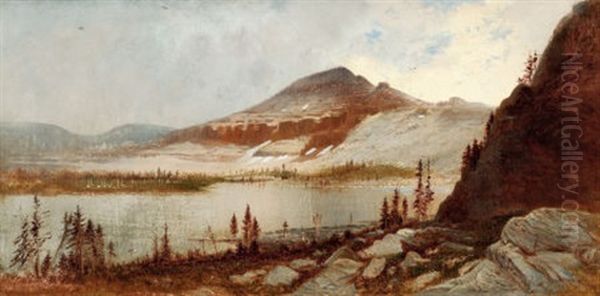 Lake Lal, Uinta Mountains Oil Painting by Gilbert Davis Munger