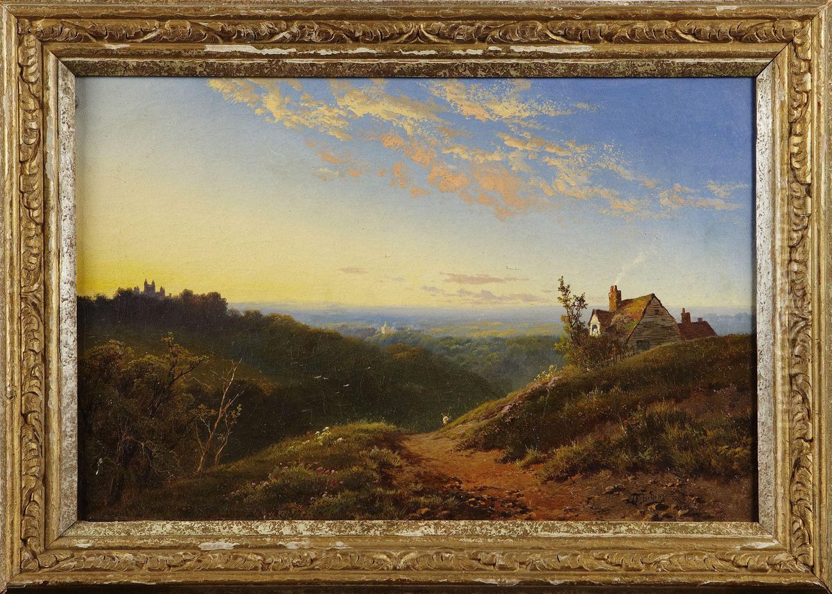 Tillskriven Oil Painting by Lars Teodor Billing