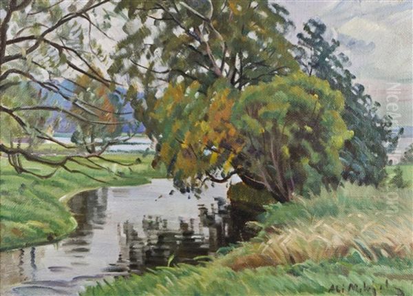 Landscape Oil Painting by Ali Munsterhjelm