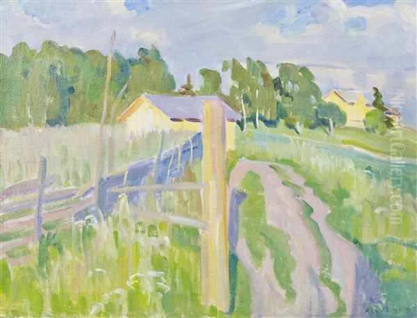 Untitled Oil Painting by Ali Munsterhjelm