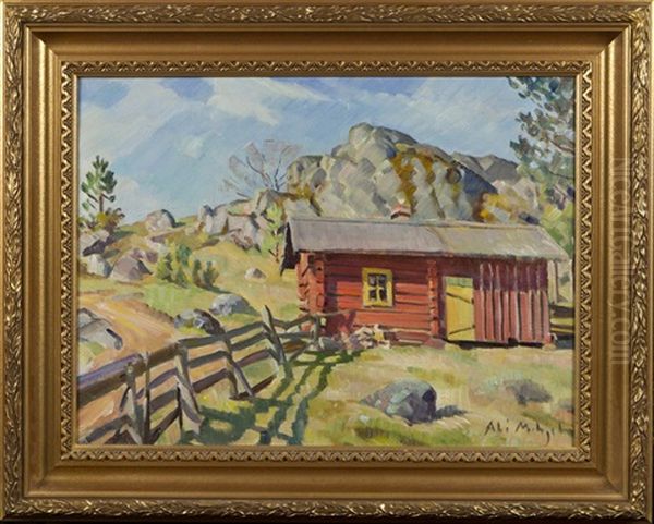 Untitled Oil Painting by Ali Munsterhjelm