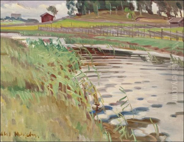 Paraisten Suntti Oil Painting by Ali Munsterhjelm