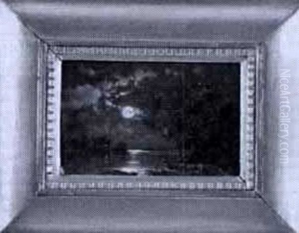 Kuutamoyo Oil Painting by Ali Munsterhjelm