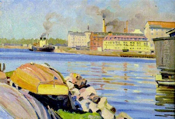 Vanha Hinaaja Oil Painting by Ali Munsterhjelm