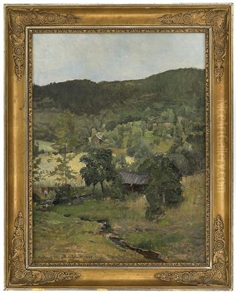 Fra Ulvin Oil Painting by Gerhard Munthe
