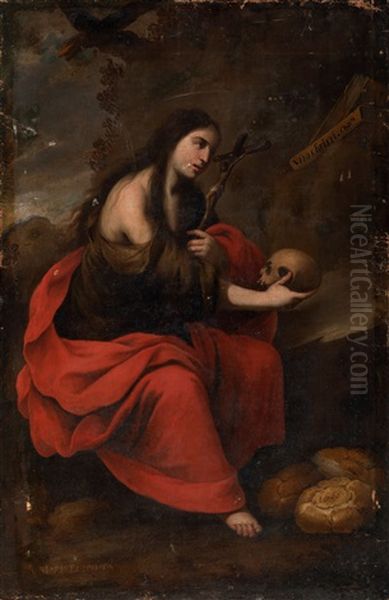 St. Mary Of Egypt Oil Painting by Bartolome Esteban Murillo