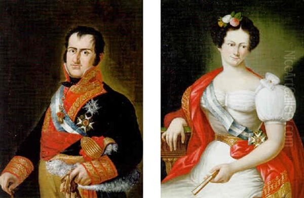 Retrato Del Rey Fernando Vii Oil Painting by Martin Ii Mytens