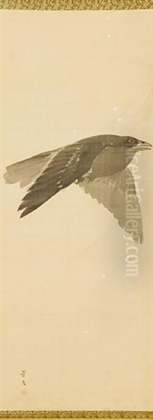 Kakejiku (pair) Oil Painting by Nagasawa Rosetsu