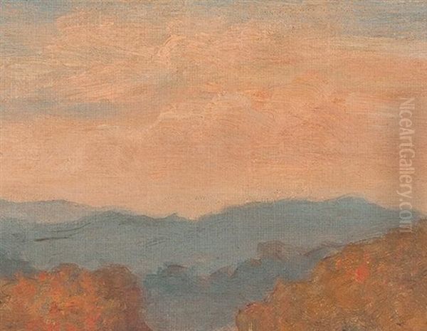 Bustle At Izu Ocean Oil Painting by Tsune Nakamura