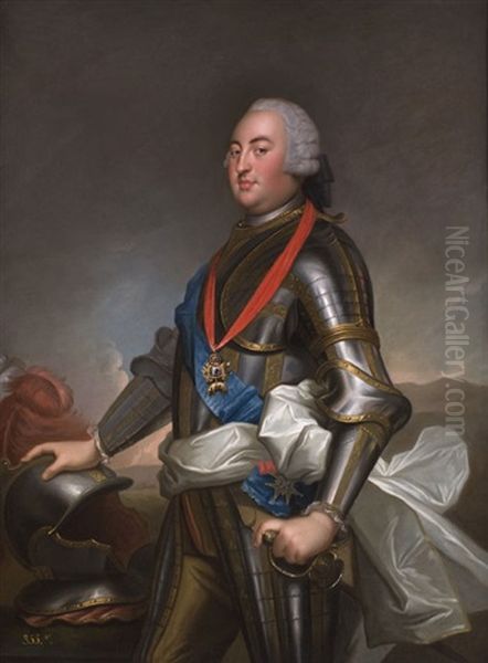 Bildnis Der Herzogs Louis Philippe Von Orleans Oil Painting by Jean Marc Nattier