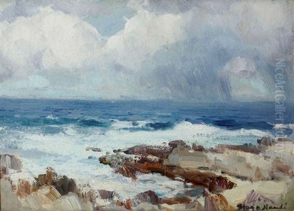 Seascape, Hermanus Oil Painting by Pieter Hugo Naude