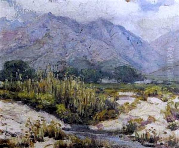 Hex River, Worcester Oil Painting by Pieter Hugo Naude