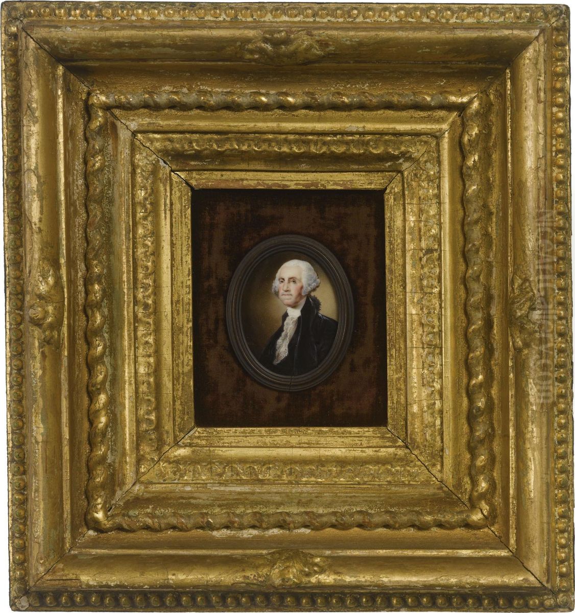 Portrait Of George Washington Oil Painting by William Russell Birch