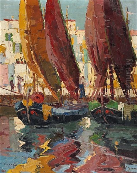 Iole La Venetia Oil Painting by Rudolph Negely