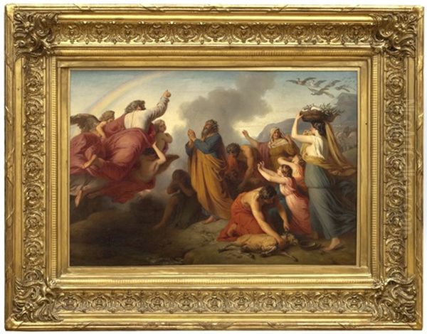 Adorazione Dei Pastori Oil Painting by Bernhard Neher