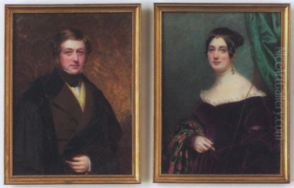 Mr. Douglas Oil Painting by William John (Sir) Newton