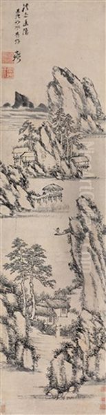 Scenery Oil Painting by Ni Yuanlu