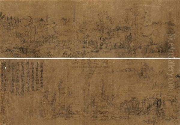 Landscape Oil Painting by Ni Zan