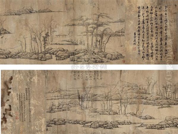 Landscape Oil Painting by Ni Zan