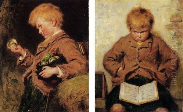 Cause Oil Painting by John Watson Nicol