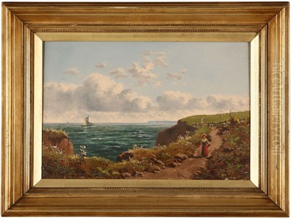 On The Coast Of Devonshire Oil Painting by Edmund John Niemann