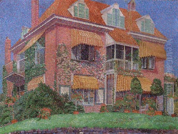 La Maison Oil Painting by Jakob Nieweg