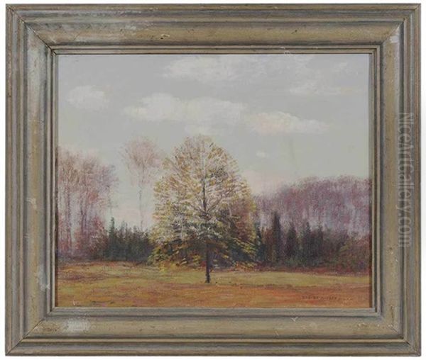 Autumn Scene Oil Painting by Robert Buchan Nisbet