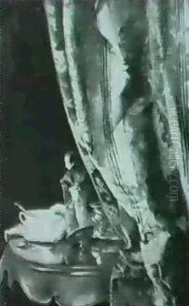 Stilleben Oil Painting by Rudolf Nissl