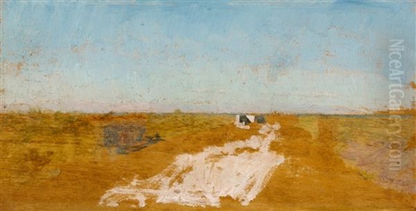 Kinderportrait Mit Kaninchen Oil Painting by Giuseppe de Nittis