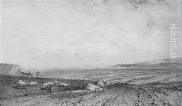 Near Coldingham Oil Painting by James Campbell Noble