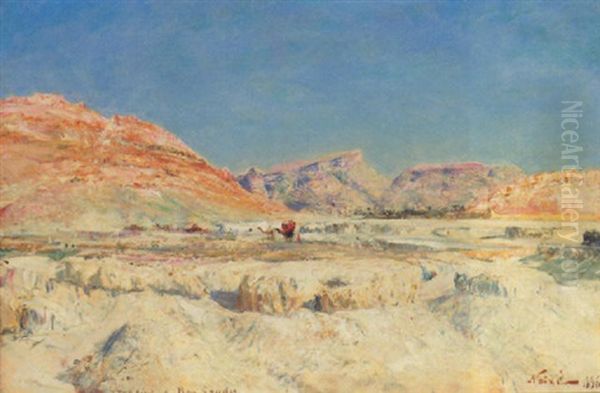 Terrains A Bou Sauda Oil Painting by Maxime Noire