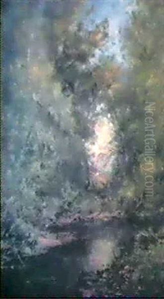 Riorges Oil Painting by Emile Noirot