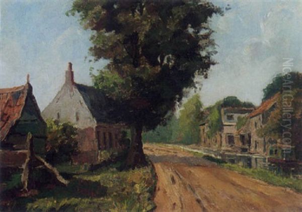 A View Of 's-graveland Oil Painting by Michiel Noordewier