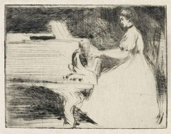 Untitled (c.35 Works) (+ 10 Others, Mixed Media; 45 Works) Oil Painting by Bror Julius Olsson Nordfeldt