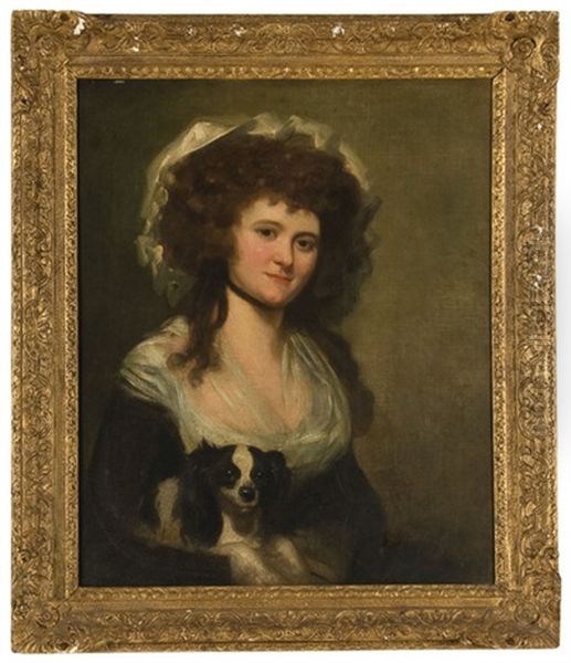 Portrait Of A Woman (susan Pilkington?) Oil Painting by James (Thomas J.) Northcote