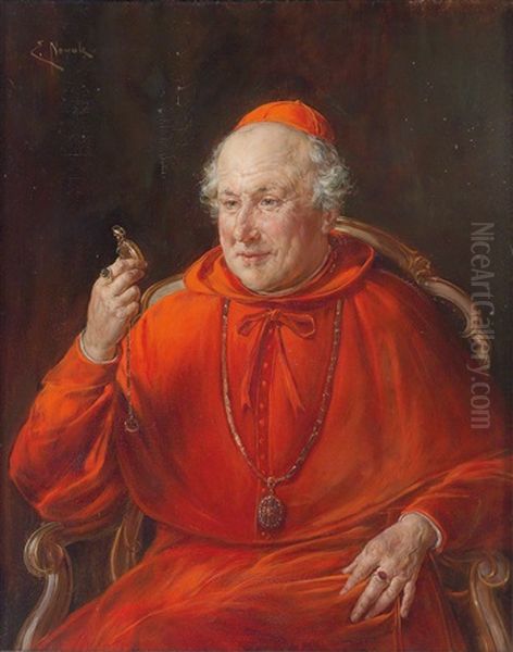 Die Taschenuhr Oil Painting by Ernst Nowak