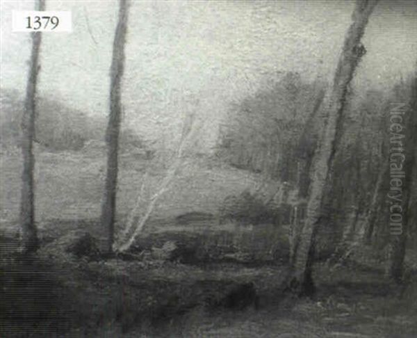 No Title Given (landscape) Oil Painting by George L. Noyes