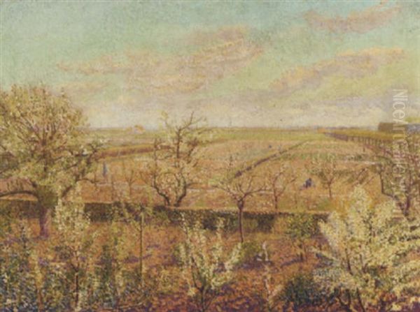 Lente - Spring Oil Painting by Dirk Nyland