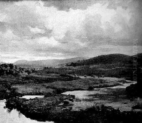 Irish Landscape Oil Painting by Dermod William O'Brien